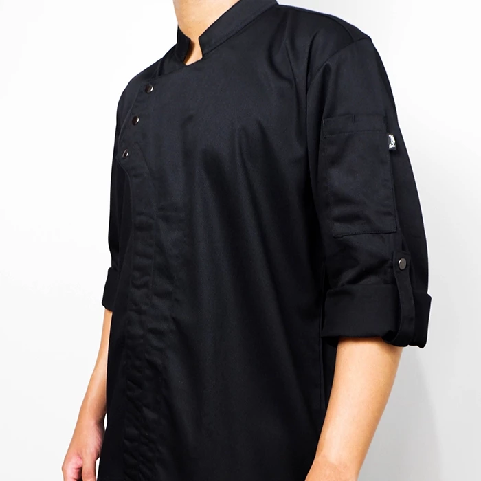 Risum Snap Chef Coat Baju Koki Snap Baju Koki Dewasa Snap