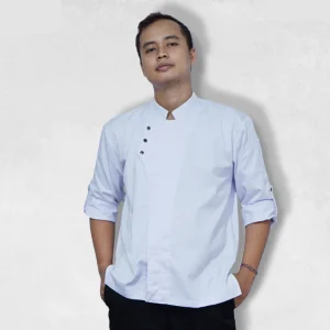 Snap Chef Coat Baju Koki Snap Baju Koki Dewasa Snap