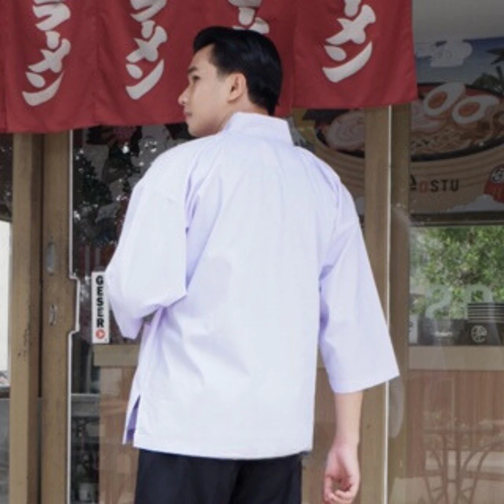 Sushi Chef Coat Baju Koki Kimono terbaik