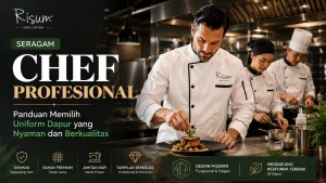 Seragam Chef Profesional: Panduan Memilih Uniform Dapur yang Nyaman dan Berkualitas