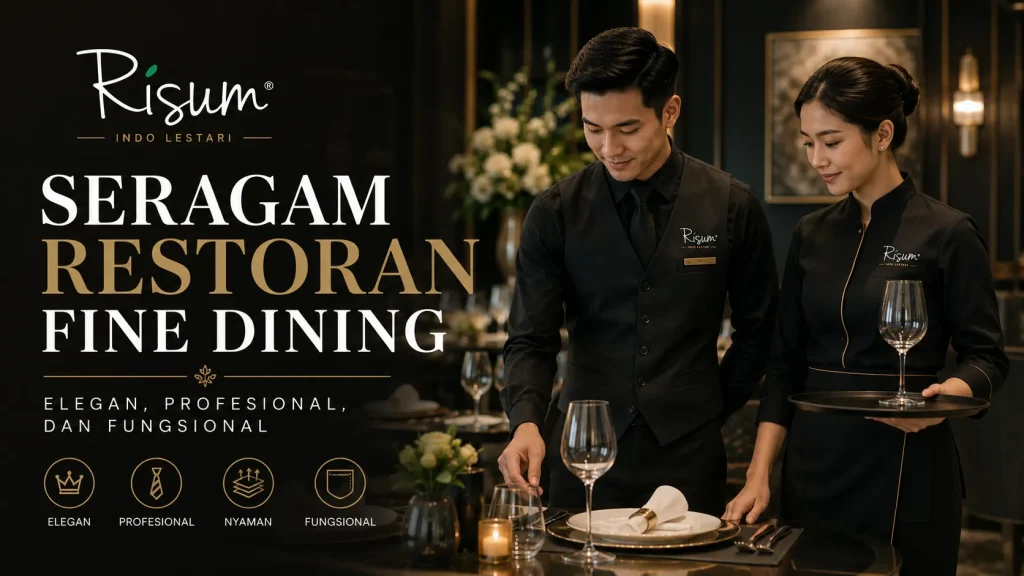 Seragam Restoran Fine Dining Elegan, Profesional, dan Fungsional